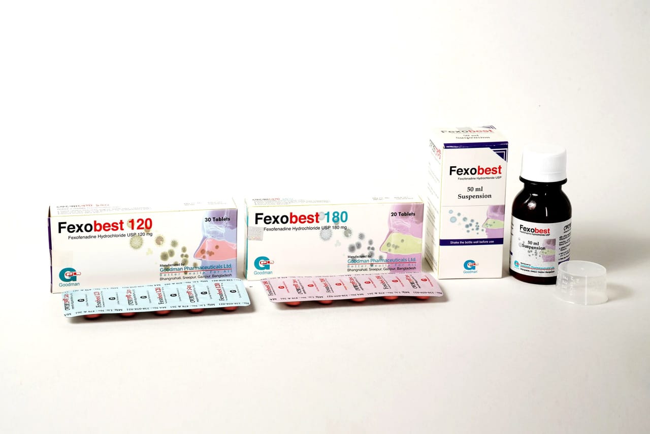 Tablet Fexobest 120mg (30pcs)
